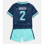 Billige Tyskland Antonio Rudiger #2 Udebanetrøje Børn VM 2026 Kort ærmer (+ bukser)