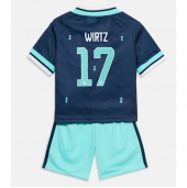 Billige Tyskland Florian Wirtz #17 Udebanetrøje Børn VM 2026 Kort ærmer (+ bukser)
