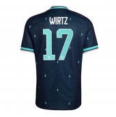 Billige Tyskland Florian Wirtz #17 Udebanetrøje VM 2026 Kort ærmer