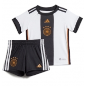 Billige Tyskland Hjemmebanetrøje Børn VM 2022 Kort ærmer (+ bukser)