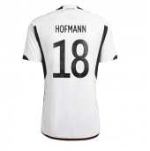 Billige Tyskland Jonas Hofmann #18 Hjemmebanetrøje VM 2022 Kort ærmer