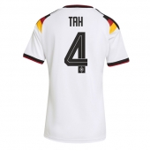 Billige Tyskland Jonathan Tah #4 Hjemmebanetrøje Dame VM 2026 Kort ærmer