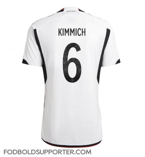 Billige Tyskland Joshua Kimmich #6 Hjemmebanetrøje VM 2022 Kort ærmer