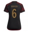 Billige Tyskland Joshua Kimmich #6 Udebanetrøje Dame VM 2022 Kort ærmer
