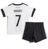 Billige Tyskland Kai Havertz #7 Hjemmebanetrøje Børn VM 2022 Kort ærmer (+ bukser)