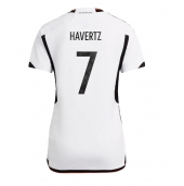 Billige Tyskland Kai Havertz #7 Hjemmebanetrøje Dame VM 2022 Kort ærmer