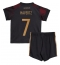 Billige Tyskland Kai Havertz #7 Udebanetrøje Børn VM 2022 Kort ærmer (+ bukser)