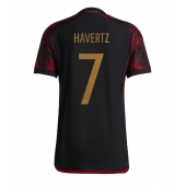 Billige Tyskland Kai Havertz #7 Udebanetrøje VM 2022 Kort ærmer