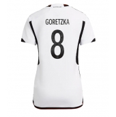 Billige Tyskland Leon Goretzka #8 Hjemmebanetrøje Dame VM 2022 Kort ærmer