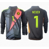 Billige Tyskland Manuel Neuer #1 Målmand Hjemmebanetrøje EM 2024 Lange ærmer