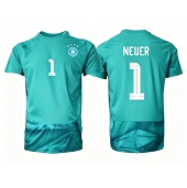 Billige Tyskland Manuel Neuer #1 Målmand Hjemmebanetrøje VM 2026 Kort ærmer