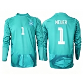 Billige Tyskland Manuel Neuer #1 Målmand Hjemmebanetrøje VM 2026 Lange ærmer
