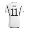 Billige Tyskland Mario Gotze #11 Hjemmebanetrøje VM 2022 Kort ærmer