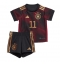 Billige Tyskland Mario Gotze #11 Udebanetrøje Børn VM 2022 Kort ærmer (+ bukser)