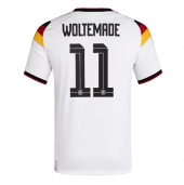 Billige Tyskland Nick Woltemade #11 Hjemmebanetrøje VM 2026 Kort ærmer