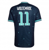 Billige Tyskland Nick Woltemade #11 Udebanetrøje VM 2026 Kort ærmer