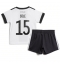 Billige Tyskland Niklas Sule #15 Hjemmebanetrøje Børn VM 2022 Kort ærmer (+ bukser)