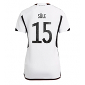 Billige Tyskland Niklas Sule #15 Hjemmebanetrøje Dame VM 2022 Kort ærmer