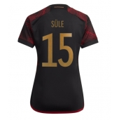Billige Tyskland Niklas Sule #15 Udebanetrøje Dame VM 2022 Kort ærmer