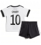 Billige Tyskland Serge Gnabry #10 Hjemmebanetrøje Børn VM 2022 Kort ærmer (+ bukser)