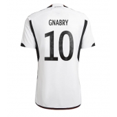Billige Tyskland Serge Gnabry #10 Hjemmebanetrøje VM 2022 Kort ærmer