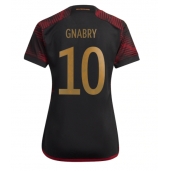 Billige Tyskland Serge Gnabry #10 Udebanetrøje Dame VM 2022 Kort ærmer
