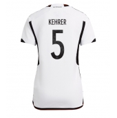 Billige Tyskland Thilo Kehrer #5 Hjemmebanetrøje Dame VM 2022 Kort ærmer