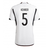 Billige Tyskland Thilo Kehrer #5 Hjemmebanetrøje VM 2022 Kort ærmer