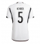 Billige Tyskland Thilo Kehrer #5 Hjemmebanetrøje VM 2022 Kort ærmer
