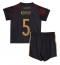 Billige Tyskland Thilo Kehrer #5 Udebanetrøje Børn VM 2022 Kort ærmer (+ bukser)