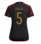Billige Tyskland Thilo Kehrer #5 Udebanetrøje Dame VM 2022 Kort ærmer