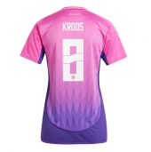 Billige Tyskland Toni Kroos #8 Udebanetrøje Dame EM 2024 Kort ærmer