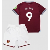 Billige West Ham United Callum Wilson #9 Hjemmebanetrøje Børn 2025-26 Kort ærmer (+ bukser)