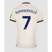 Billige West Ham United Crysencio Summerville #7 Udebanetrøje 2025-26 Kort ærmer