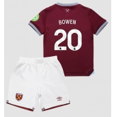 Billige West Ham United Jarrod Bowen #20 Hjemmebanetrøje Børn 2025-26 Kort ærmer (+ bukser)