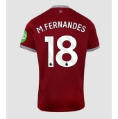 Billige West Ham United Mateus Fernandes #18 Hjemmebanetrøje 2025-26 Kort ærmer