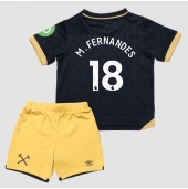 Billige West Ham United Mateus Fernandes #18 Tredje trøje Børn 2025-26 Kort ærmer (+ bukser)