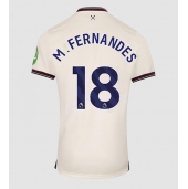 Billige West Ham United Mateus Fernandes #18 Udebanetrøje 2025-26 Kort ærmer