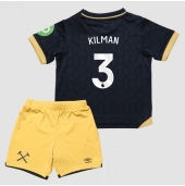 Billige West Ham United Max Kilman #3 Tredje trøje Børn 2025-26 Kort ærmer (+ bukser)