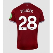 Billige West Ham United Tomas Soucek #28 Hjemmebanetrøje 2025-26 Kort ærmer