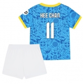 Billige Wolves Hee-chan Hwang #11 Tredje trøje Børn 2025-26 Kort ærmer (+ bukser)