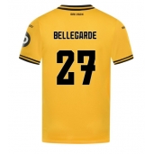 Billige Wolves Jean-Ricner Bellegarde #27 Hjemmebanetrøje 2024-25 Kort ærmer