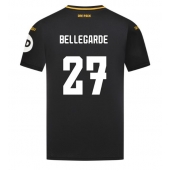 Billige Wolves Jean-Ricner Bellegarde #27 Udebanetrøje 2024-25 Kort ærmer