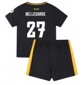 Billige Wolves Jean-Ricner Bellegarde #27 Udebanetrøje Børn 2024-25 Kort ærmer (+ bukser)