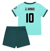 Billige Wolves Jhon Arias #10 Udebanetrøje Børn 2025-26 Kort ærmer (+ bukser)