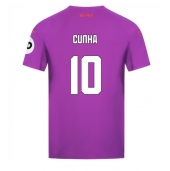 Billige Wolves Matheus Cunha #10 Tredje trøje 2024-25 Kort ærmer