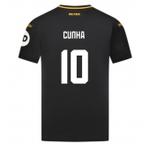 Billige Wolves Matheus Cunha #10 Udebanetrøje 2024-25 Kort ærmer