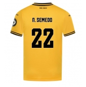 Billige Wolves Nelson Semedo #22 Hjemmebanetrøje 2024-25 Kort ærmer