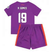 Billige Wolves Rodrigo Gomes #19 Tredje trøje Børn 2024-25 Kort ærmer (+ bukser)