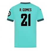 Billige Wolves Rodrigo Gomes #21 Udebanetrøje 2025-26 Kort ærmer